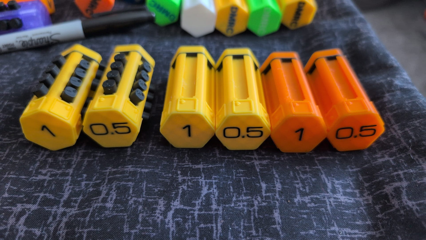 1/10 Scale pill box suspension pill pot for xray associated rc cars choose the main colour and email us the second colour
