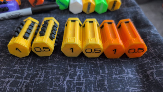 1/10 Scale pill box suspension pill pot for xray associated rc cars choose the main colour and email us the second colour