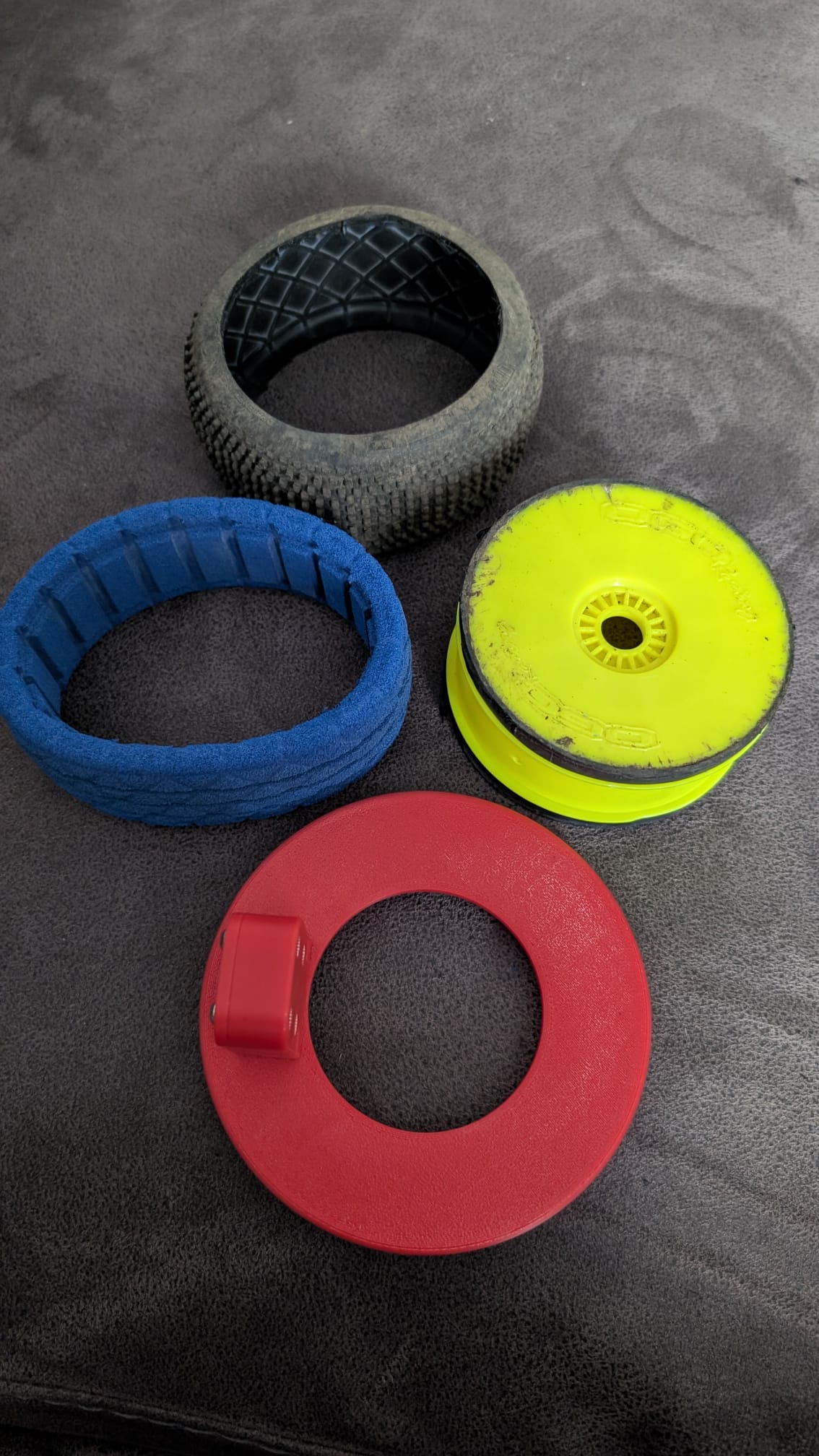 RC 8th scale off road tyre cutter