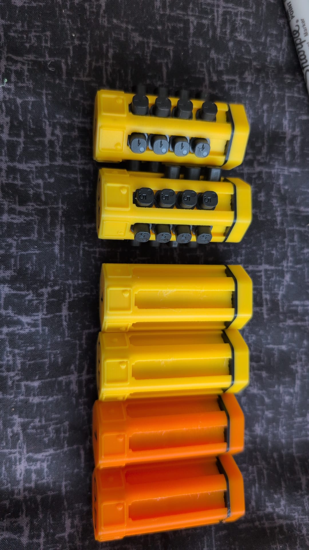 1/10 Scale pill box suspension pill pot for xray associated rc cars choose the main colour and email us the second colour