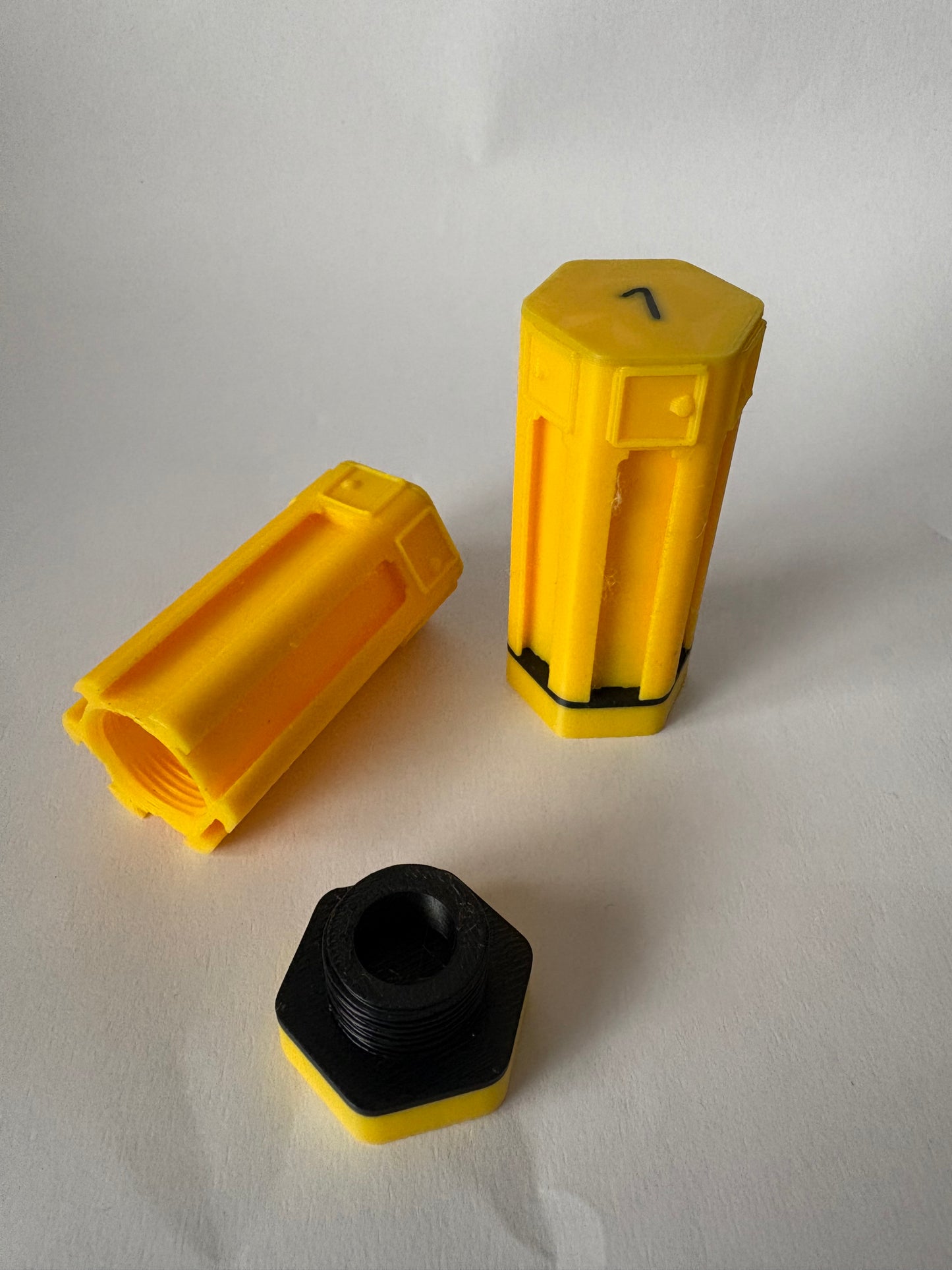 1/10 Scale pill box suspension pill pot for xray associated rc cars choose the main colour and email us the second colour