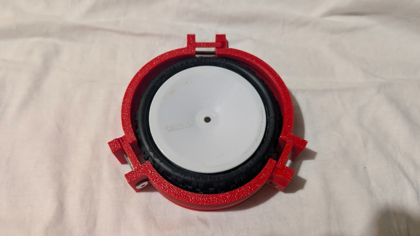 2wd 1/10 tyre gluing jigs 3 peice for fusions and cut staggers